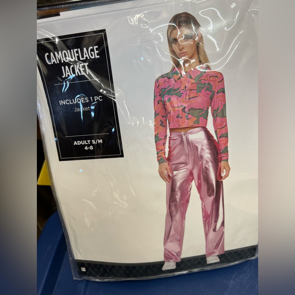 Pink Women's Camo Halloween Jacket
